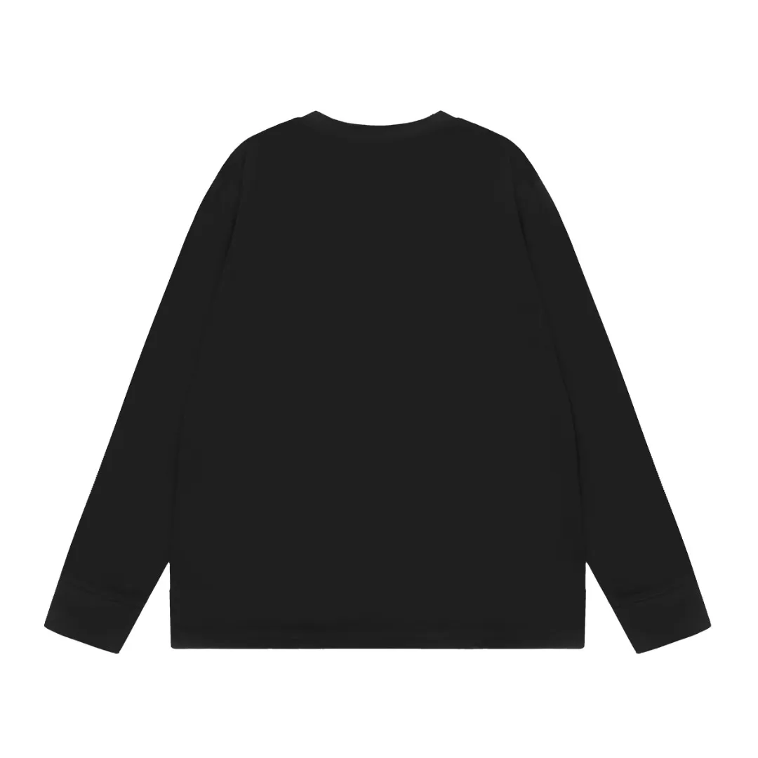 vivienne west wood Vivienne Saturn classic versatile long-sleeved, simple and fashionable, very practical to wear inside and outside, the top hot model in 2024, no need to say more, directly cut down, full range of correct accessories, every detail is completely restored, directly stretched to full Size: XS-L Color: black white